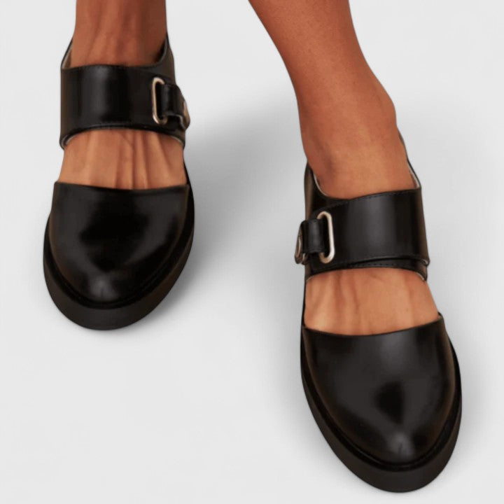 Margaret | Wide-Fit Buckle Mary Janes