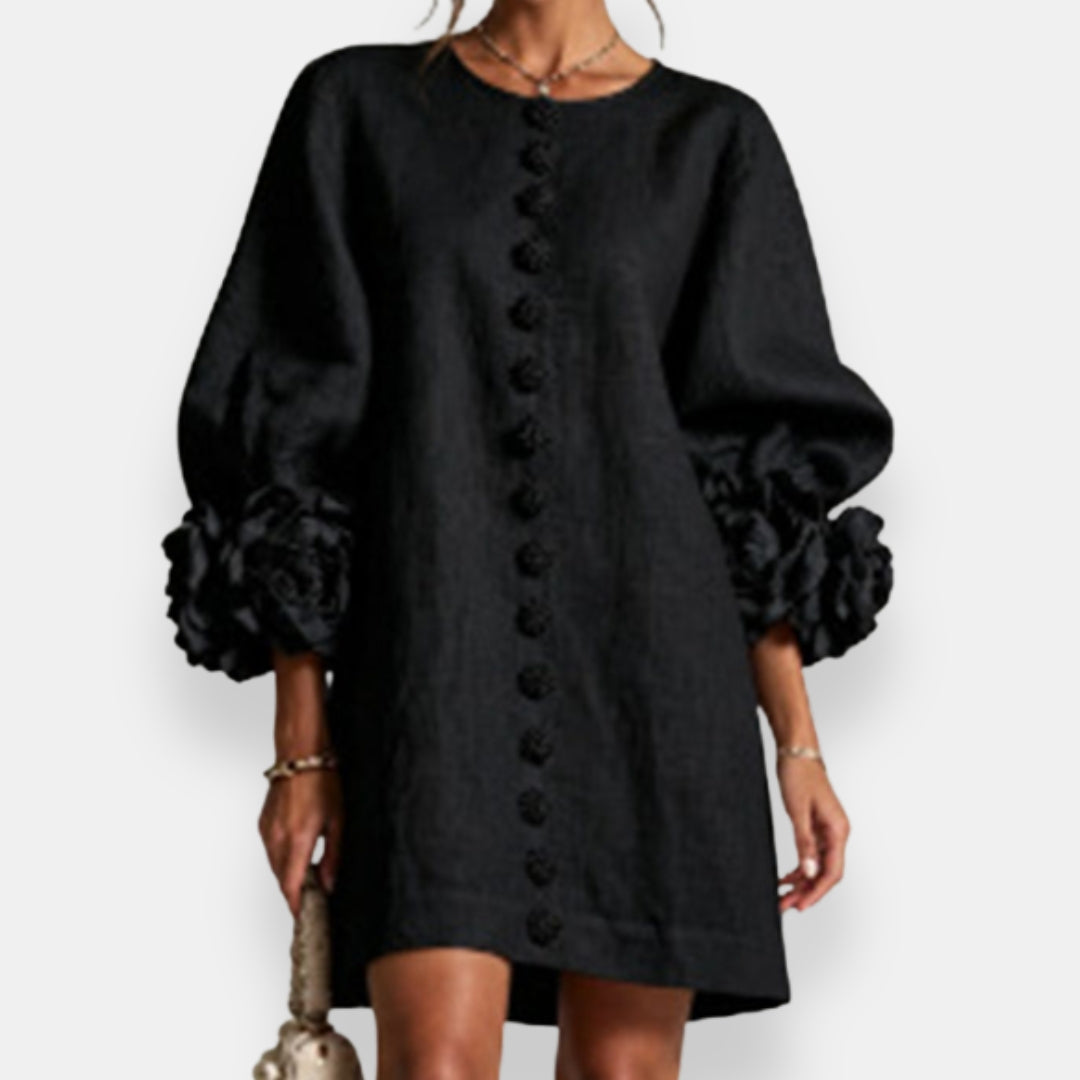 Marcelle | 3D Floral Dress