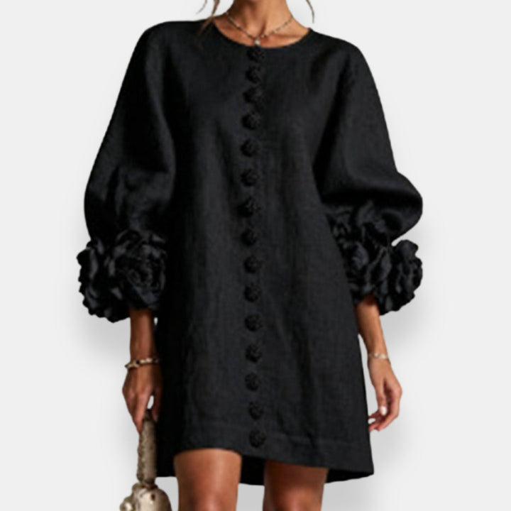 Marcelle | 3D Floral Dress