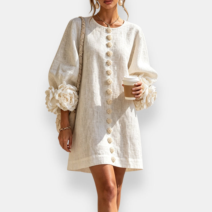 Marcelle | 3D Floral Dress