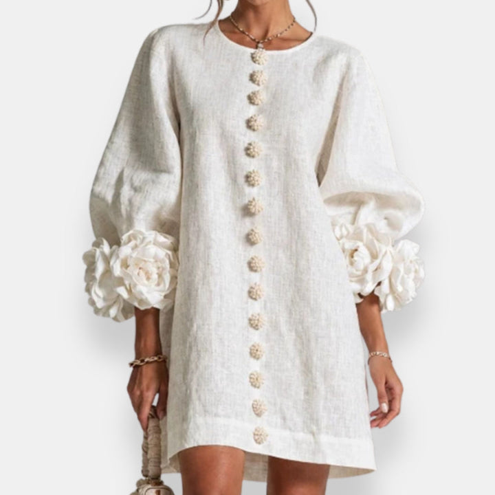 Marcelle | 3D Floral Dress