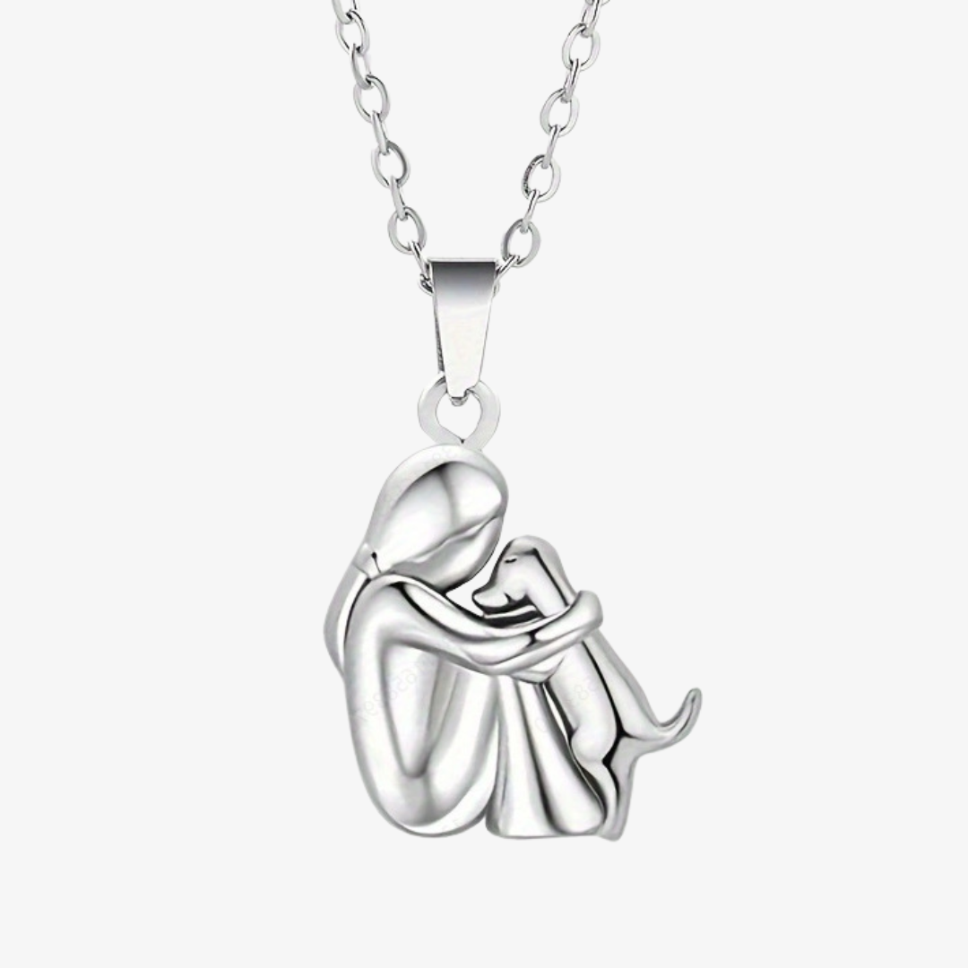 Lelin | Timeless Dog Love Pendant