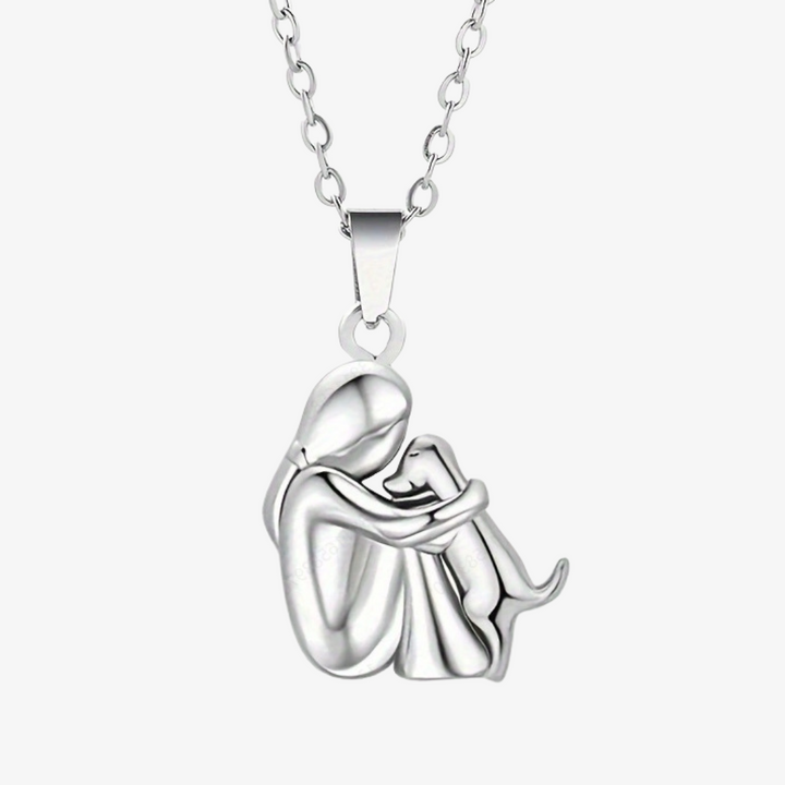 Lelin | Timeless Dog Love Pendant