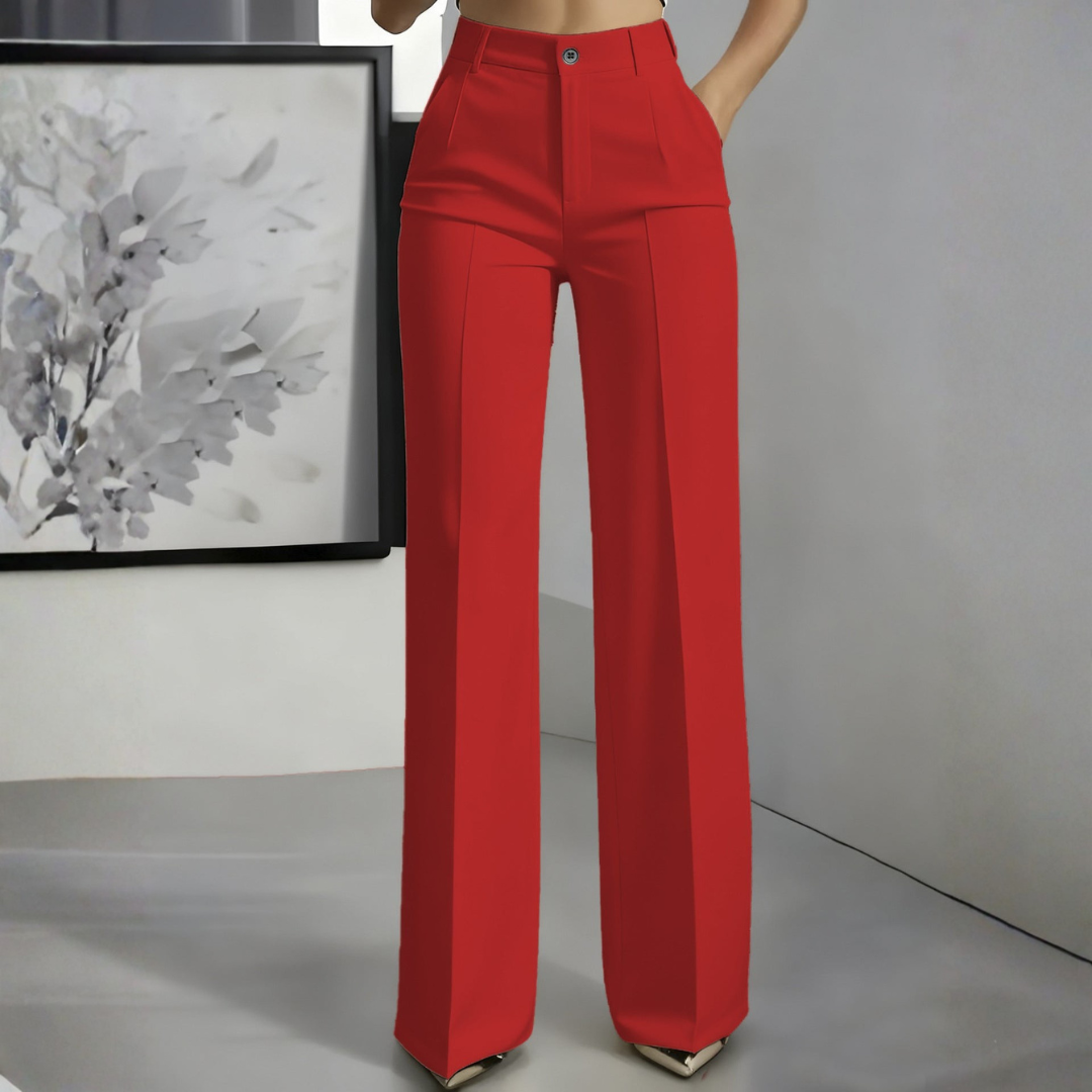 High-Waisted Trousers