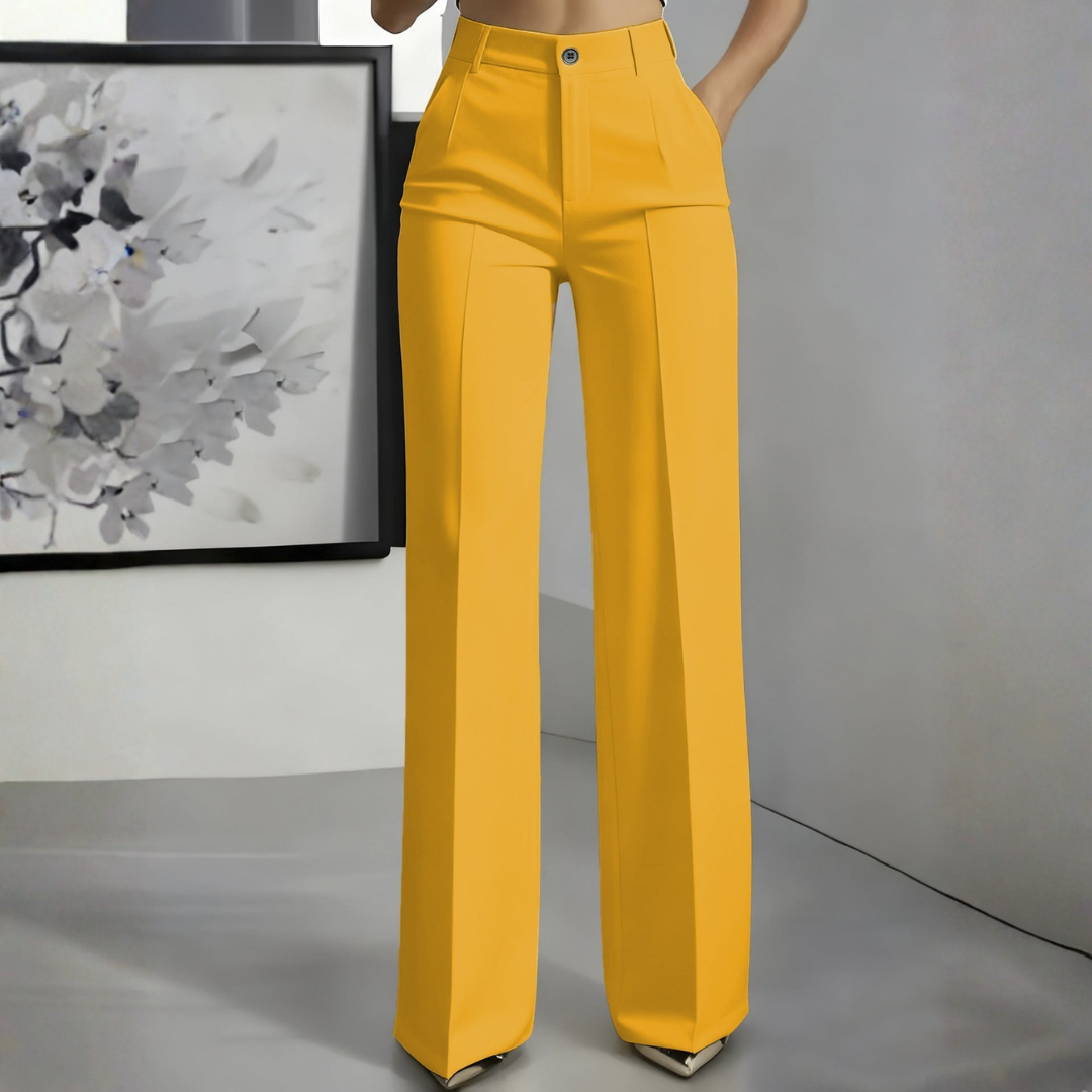 High-Waisted Trousers