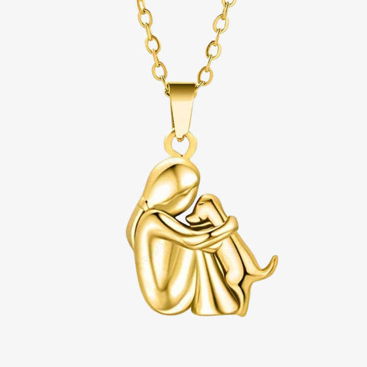 Lelin | Timeless Dog Love Pendant