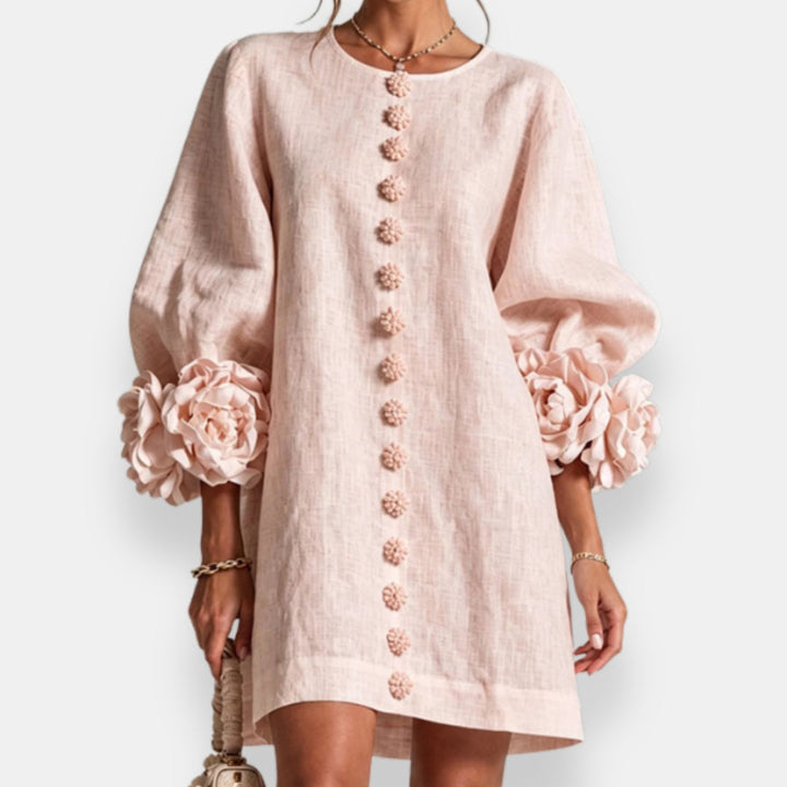 Marcelle | 3D Floral Dress