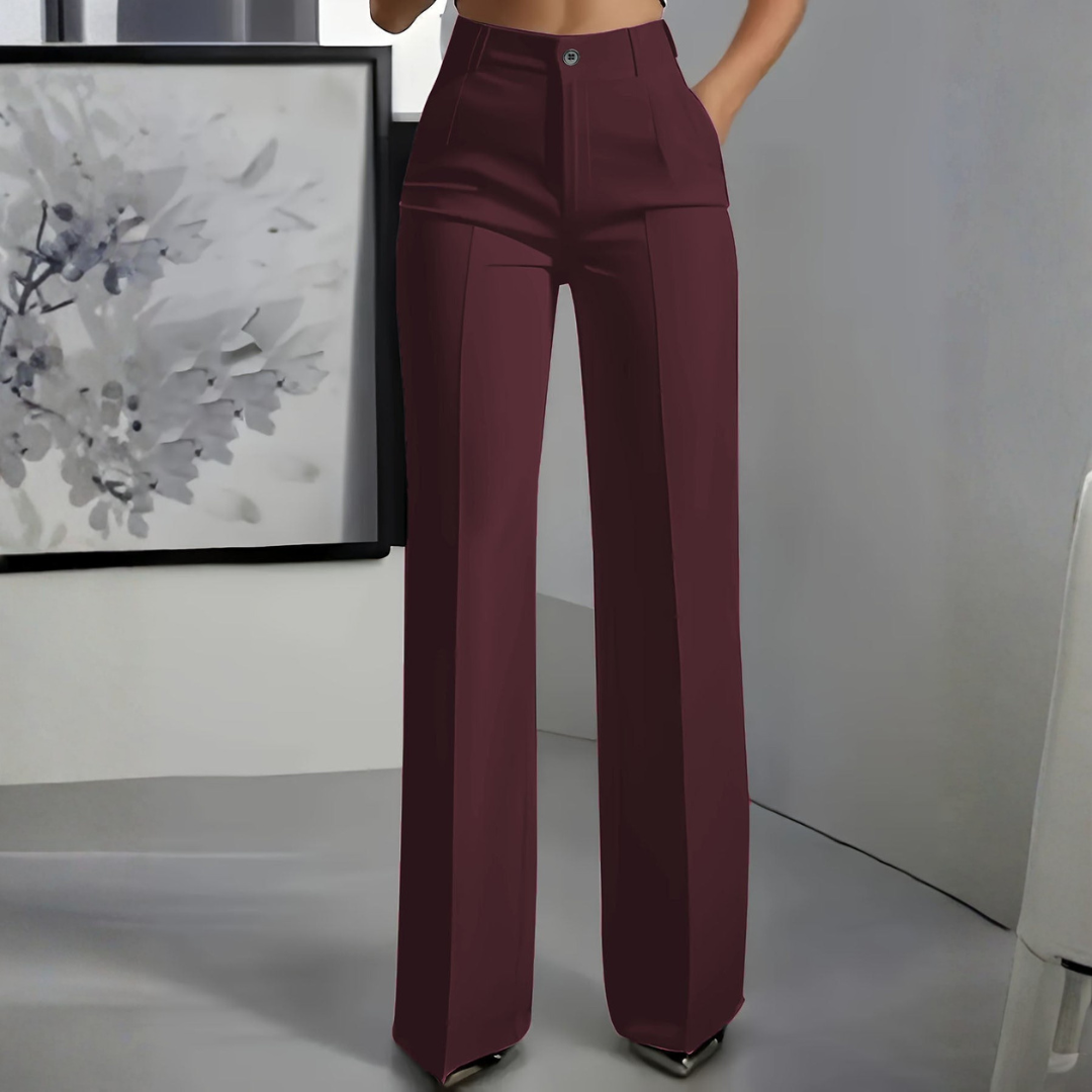 High-Waisted Trousers