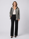 Sybil | Graphic Quilted Zebra Jacket