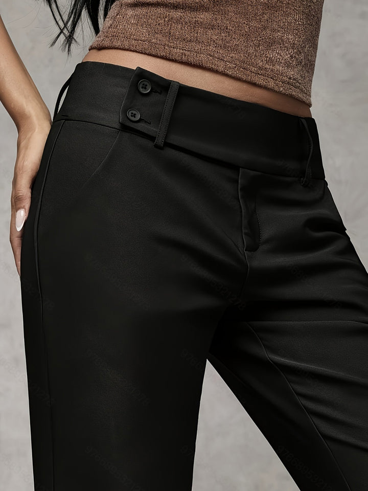 Duna™ | Modern Wide Leg Trousers