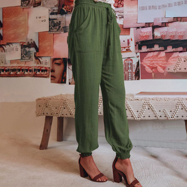 Kaeli – Elegant Trousers with Adjustable Waist