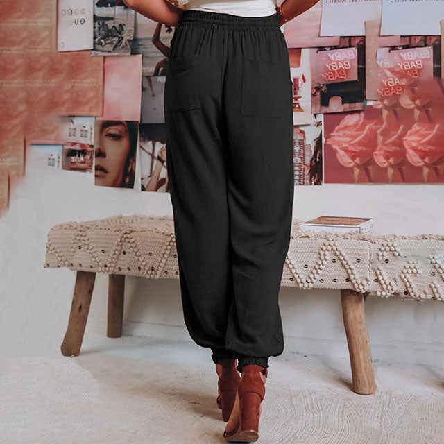 Kaeli – Elegant Trousers with Adjustable Waist