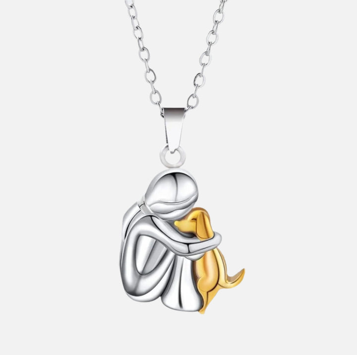 Lelin | Timeless Dog Love Pendant