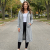 Matilda | Relaxed Zip-Up Longline Cardigan