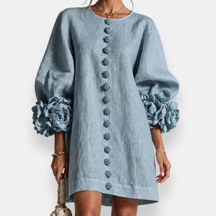 Marcelle | 3D Floral Dress