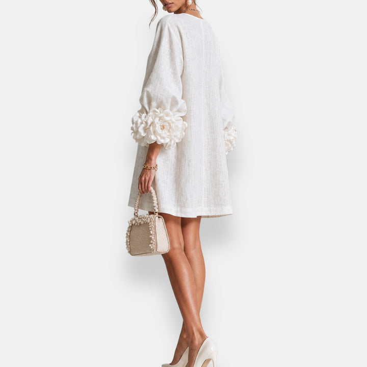 Marcelle | 3D Floral Dress