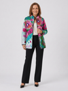 Lorna | Quilted Floral Watercolour Jacket