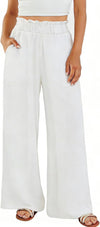Linen Palazzo Trousers