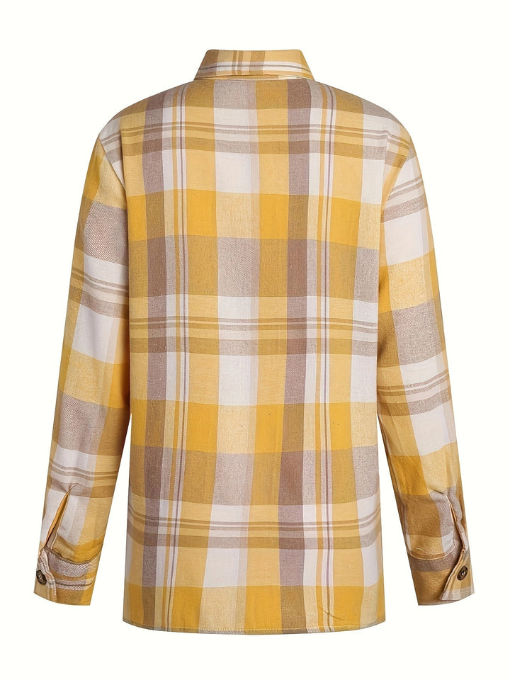 Imogen | Relaxed Checked Shirt