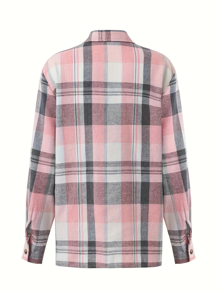 Imogen | Relaxed Checked Shirt