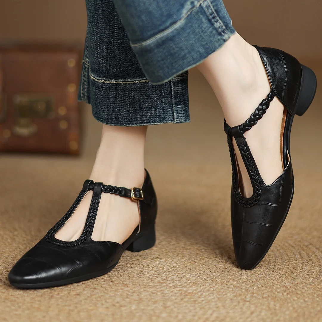 Risla | Soft Leather Mary Janes