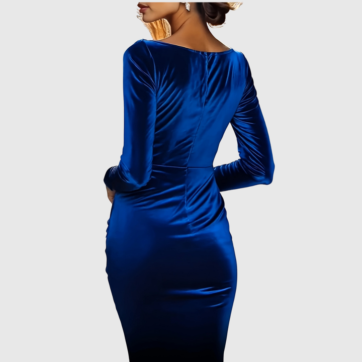 Selliv | Solid Bodycon Party Dress