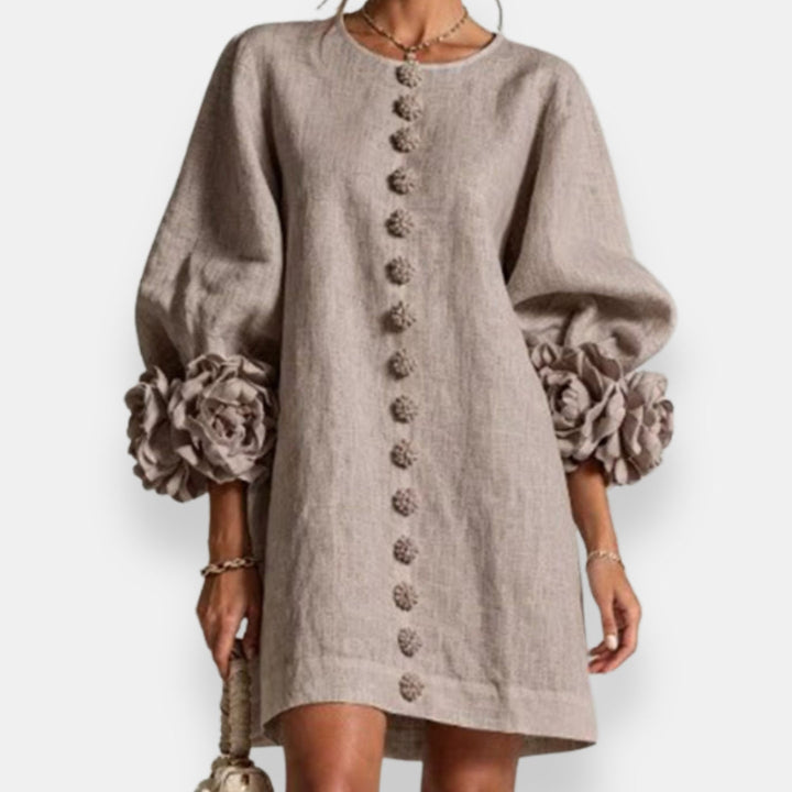 Marcelle | 3D Floral Dress