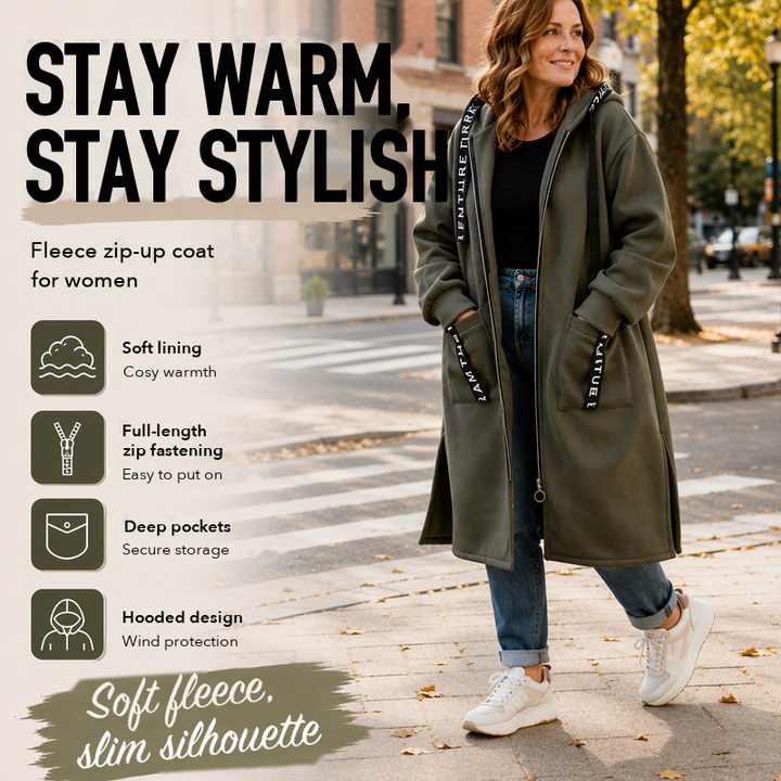 Oversized hoodie coat - stay warm, stay stylish