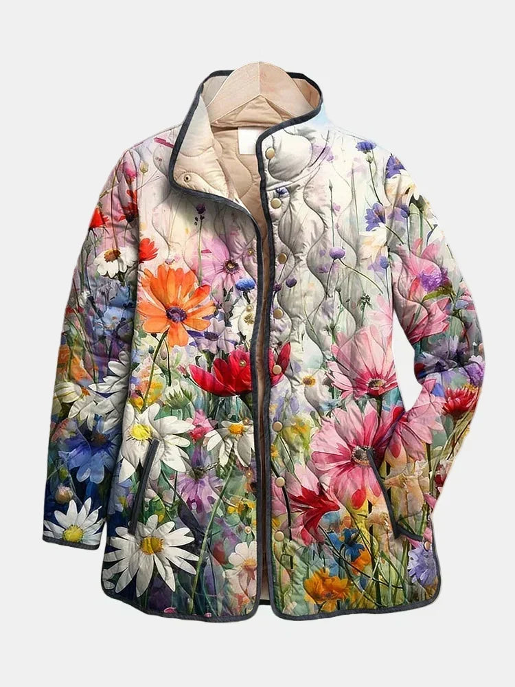 Philippa | Quilted Wildflower Jacket
