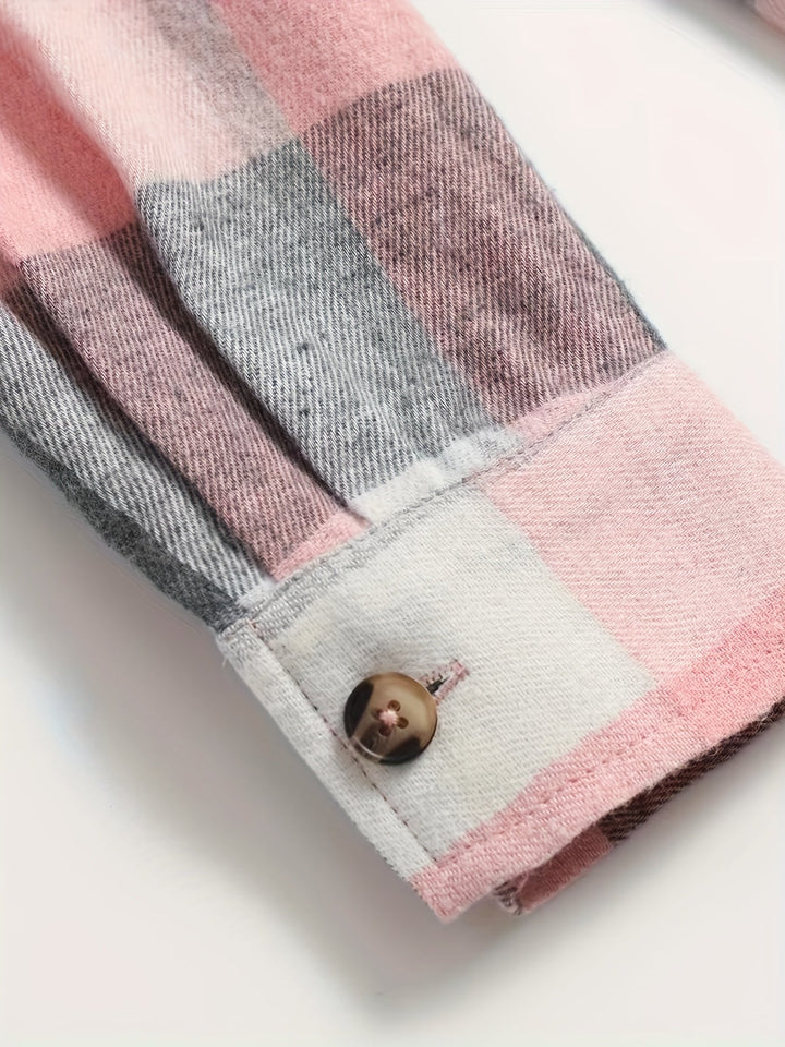 Imogen | Relaxed Checked Shirt