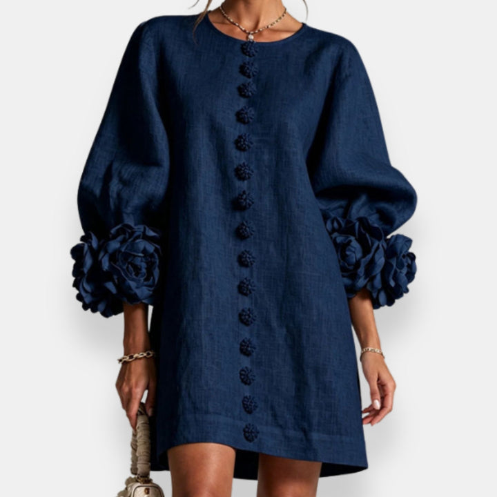 Marcelle | 3D Floral Dress