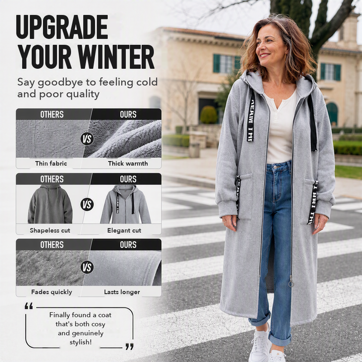 Oversized hoodie coat - upgrade your winter