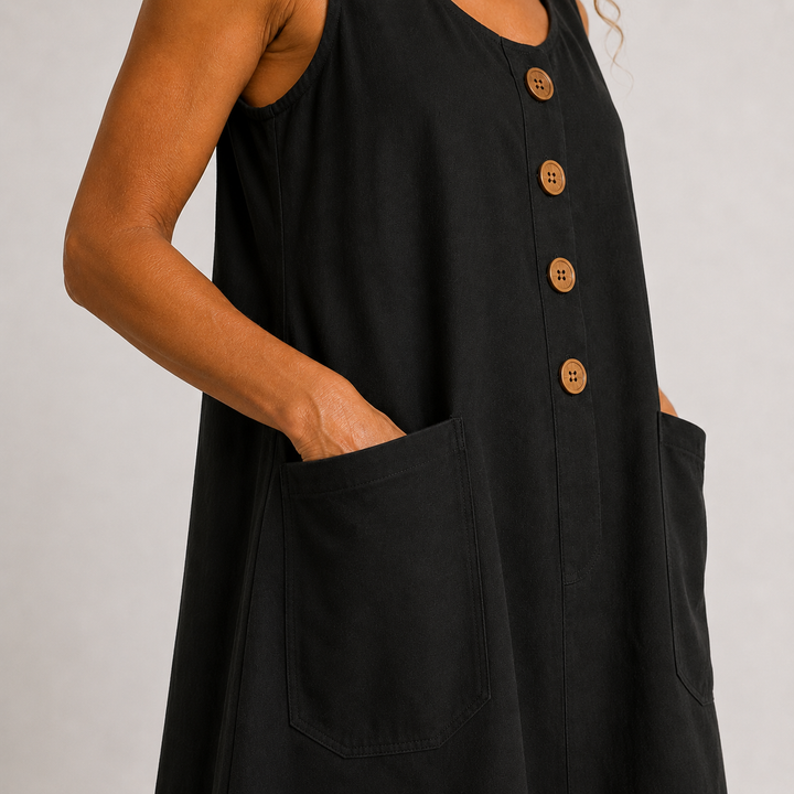 Maud | Cotton and Linen Dress