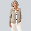 Nola™ Striped Button Cardigan