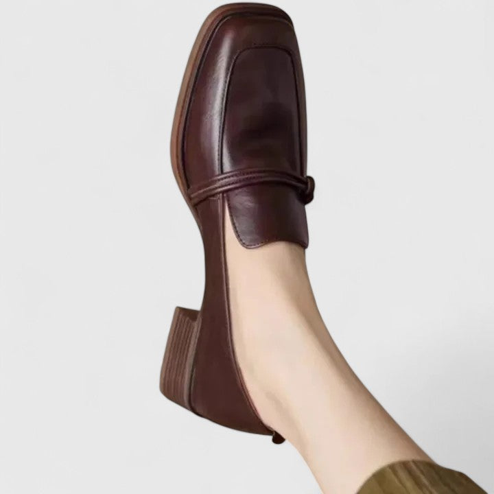 Penelope | Square-Toe Loafers
