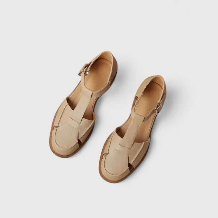 Florence | Closed-Toe Woven Sandals