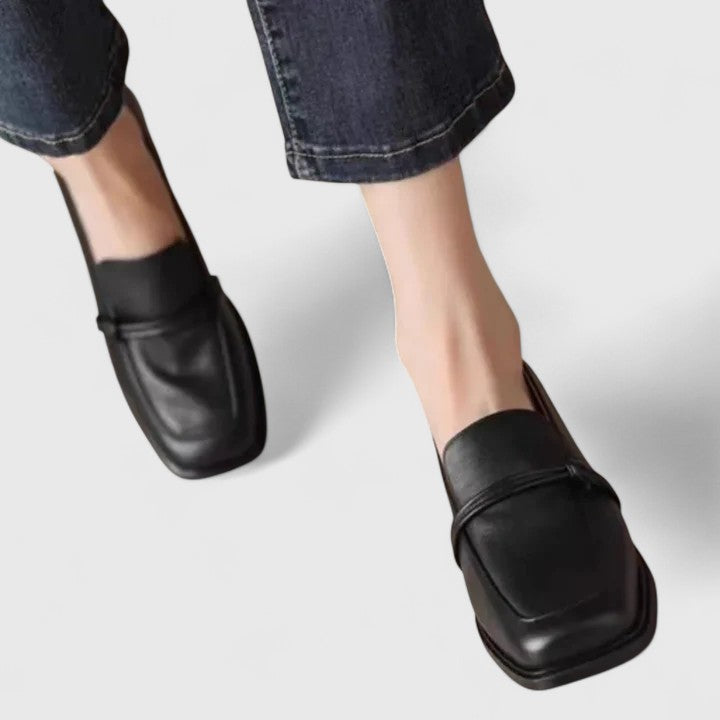 Penelope | Square-Toe Loafers