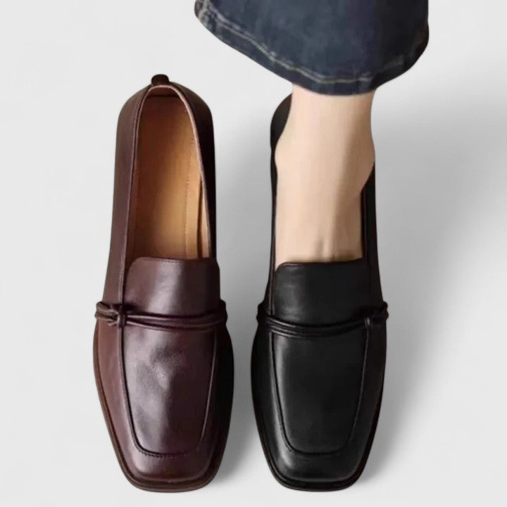 Penelope | Square-Toe Loafers