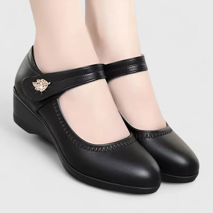 Harriet | Comfort Wedge Mary Janes