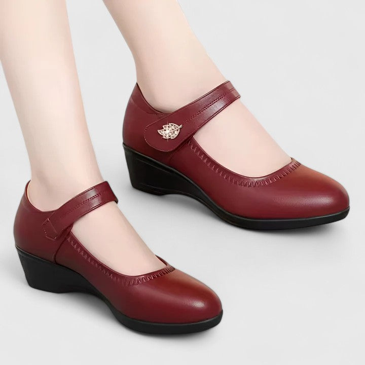 Harriet | Comfort Wedge Mary Janes
