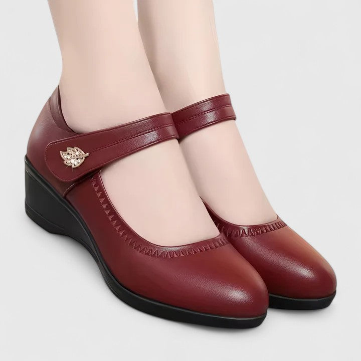 Harriet | Comfort Wedge Mary Janes