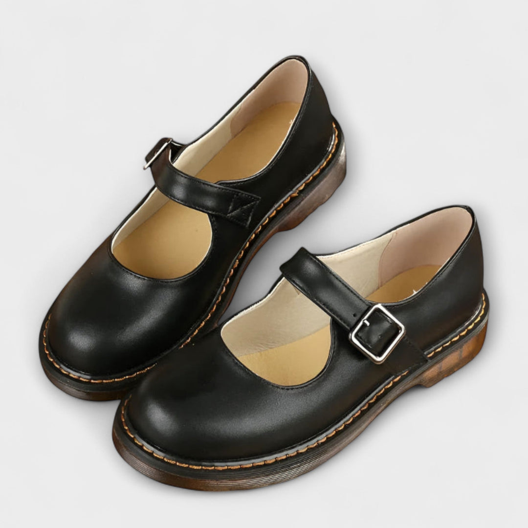Annabel | Contrast Stitch Mary Janes
