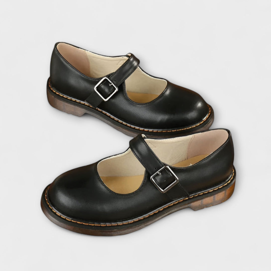 Annabel | Contrast Stitch Mary Janes