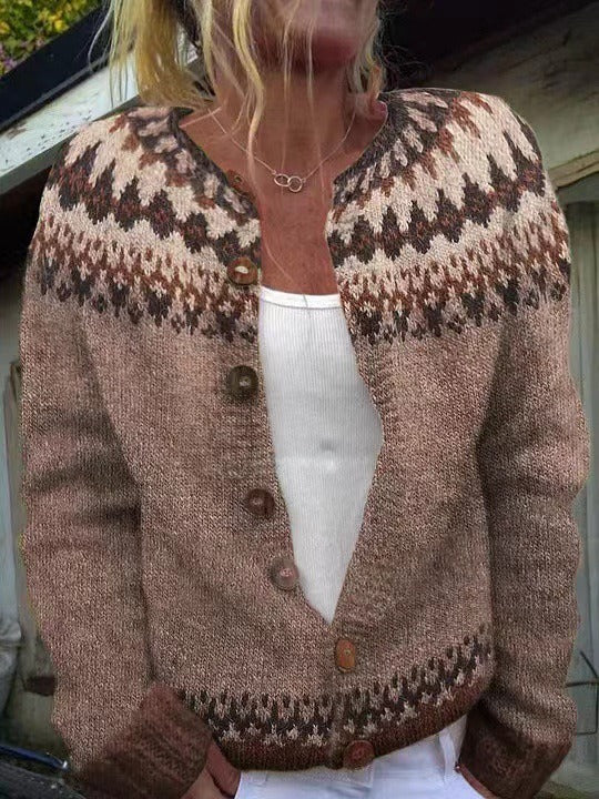 Iris | Vintage Icelandic Cardigan