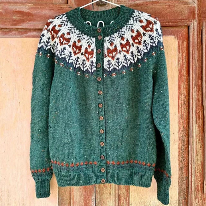 Isla | Vintage Icelandic Cardigan