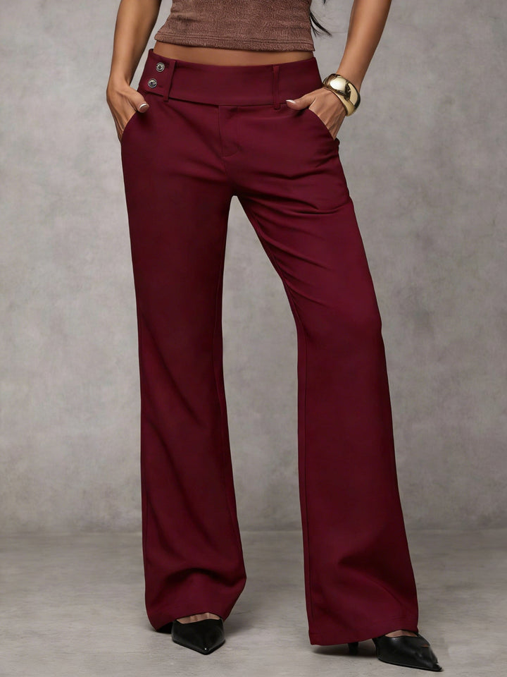 Duna™ | Modern Wide Leg Trousers
