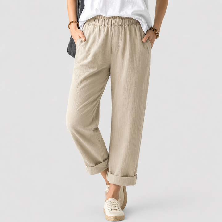 Neria - Soft Structure Trousers