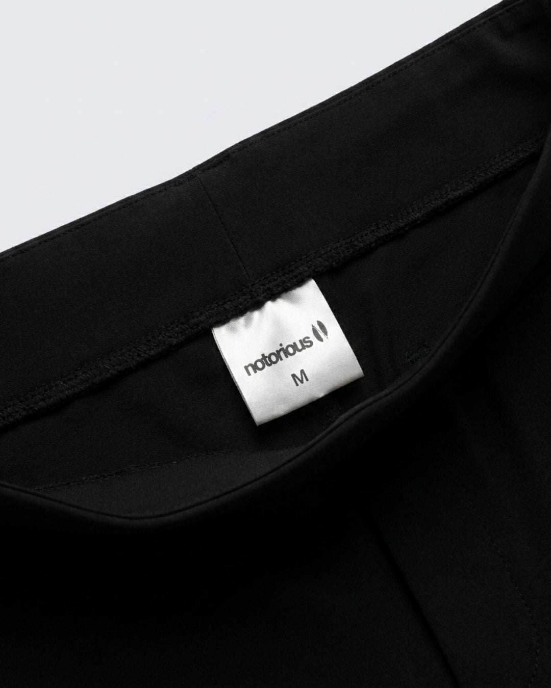Casual Flex Black Trousers