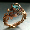 Green Crystal Ring
